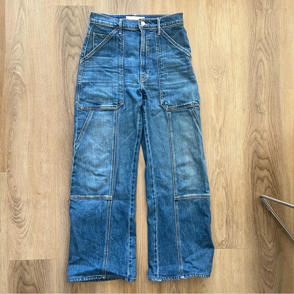MOTHER The Lasso Utility Sneak Jean size 26